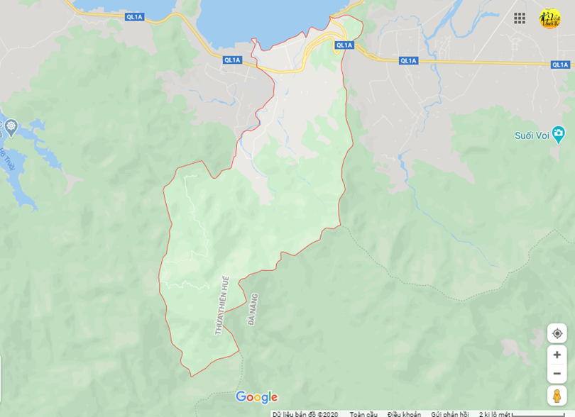 Hình ảnh vị trí địa lý tại Lộc trì, Phú lộc, Thừa thiên - Huế