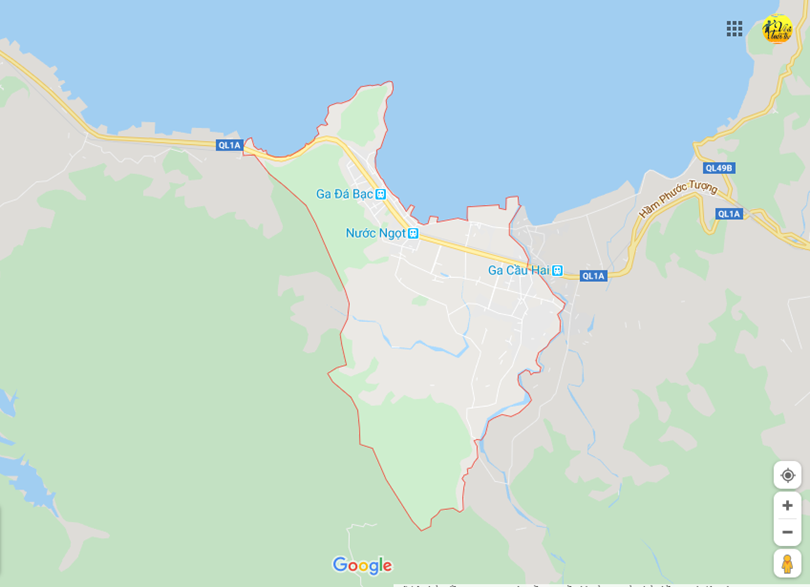 Hình ảnh vị trí địa lý tại thị trấn Phú lộc, Phú lộc, Thừa thiên - Huế