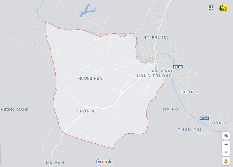 Hình ảnh vị trí địa lý tại Hương hòa, Nam đông, Thừa thiên huế