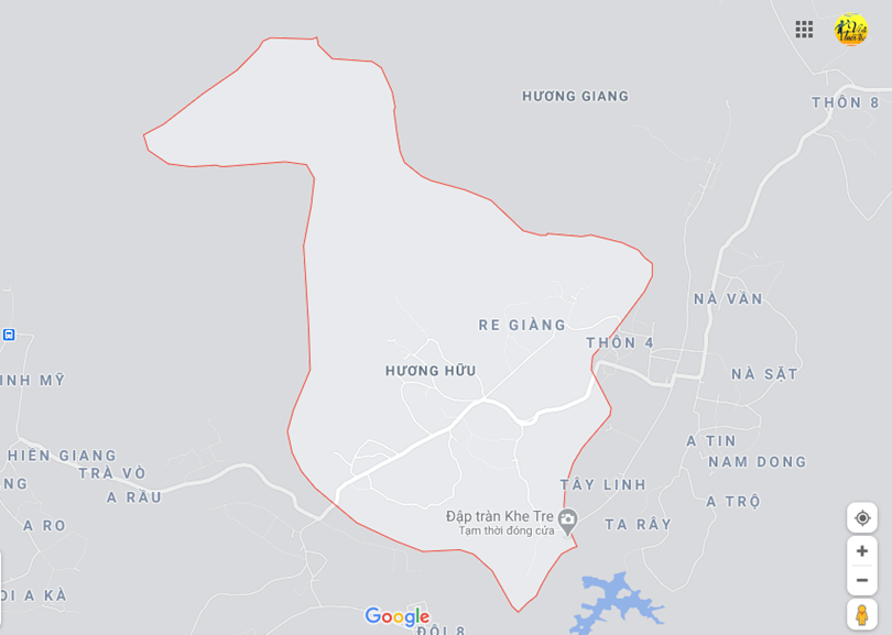 Hình ảnh vị trí địa lý tại Hương hữu, Nam đông, Thừa thiên huế