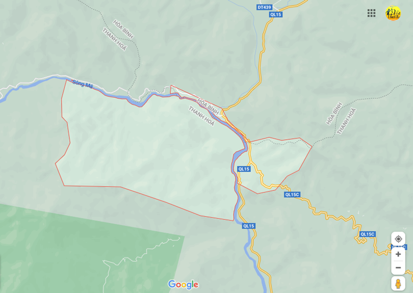 Hình ảnh vị trí địa lý tại Phú thanh, Quan hóa, Thanh hóa