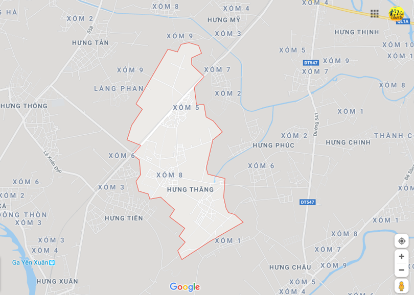 Hình ảnh vị trí địa lý tại Hưng thắng, Hưng nguyên, Nghệ an