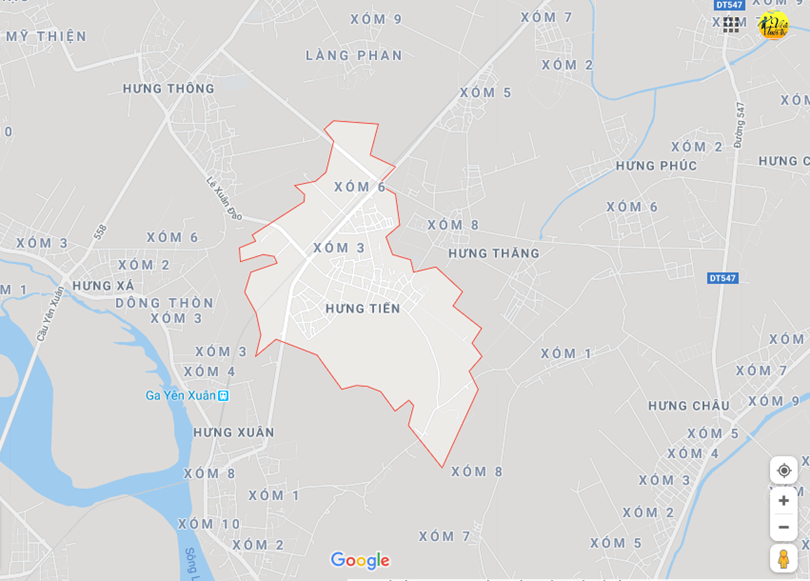 Hình ảnh vị trí địa lý tại Hưng tiến, Hưng nguyên, Nghệ an