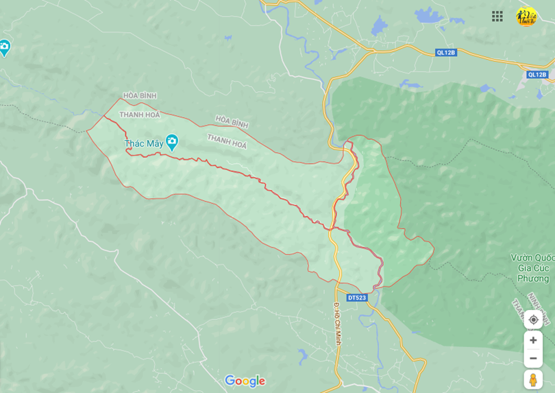 Hình ảnh vị trí địa lý tại Thạch lâm, Thạch thành, Thanh hóa