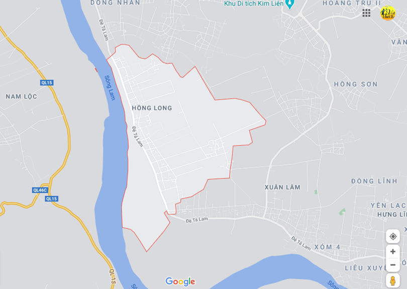 Hình ảnh vị trí địa lý tại Hồng long, Nam đàn, Nghệ an