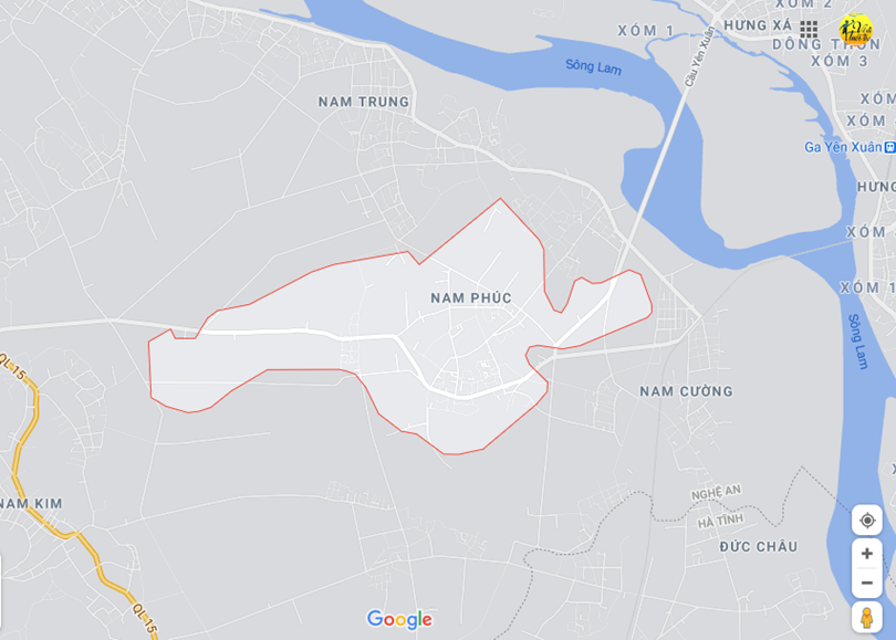 Hình ảnh vị trí địa lý tại Nam phúc, Nam đàn, Nghệ an