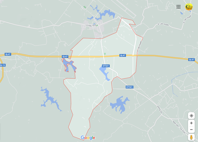 Hình ảnh vị trí địa lý tại Xuân Thắng, Thọ Xuân, Thanh Hóa