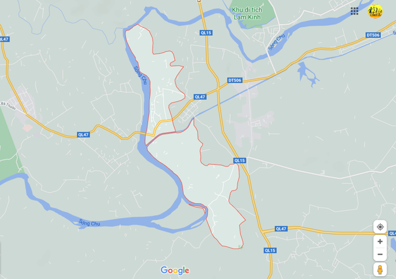 Hình ảnh vị trí địa lý tại Xuân Bái, Thọ Xuân, Thanh Hóa