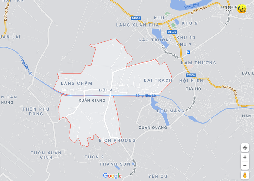 Hình ảnh vị trí địa lý tại Xuân Giang, Thọ Xuân, Thanh Hóa