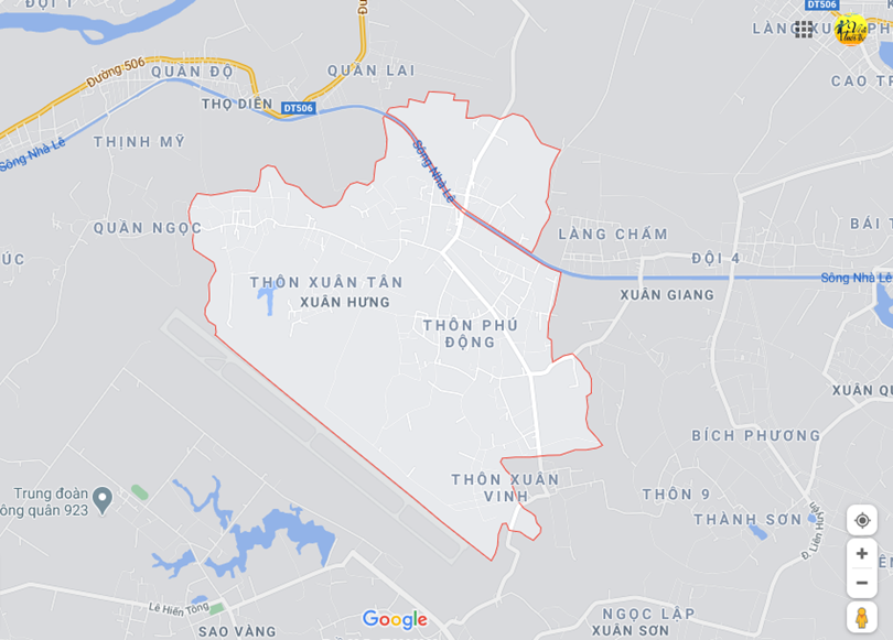 Hình ảnh vị trí địa lý tại Xuân Hưng, Thọ Xuân, Thanh Hóa