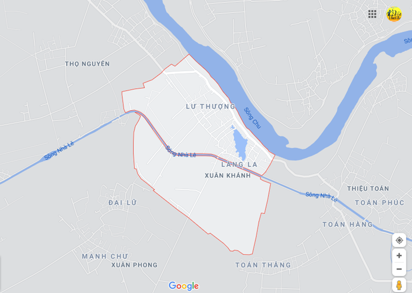 Hình ảnh vị trí địa lý tại Xuân Khánh, Thọ Xuân, Thanh Hóa