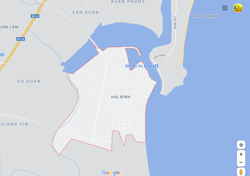 Hình ảnh vị trí địa lý tại Hải Bình, Tĩnh gia, Thanh Hóa