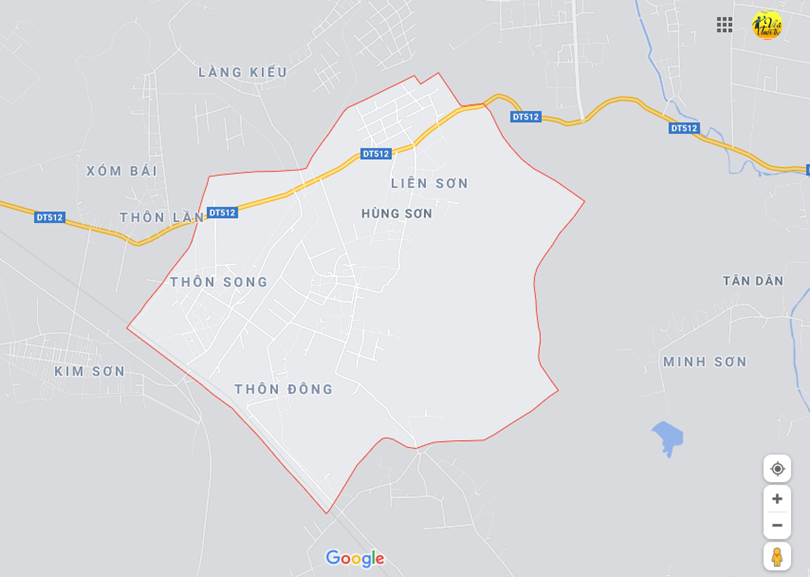 Hình ảnh vị trí địa lý tại Hùng sơn, Tĩnh gia, Thanh Hóa