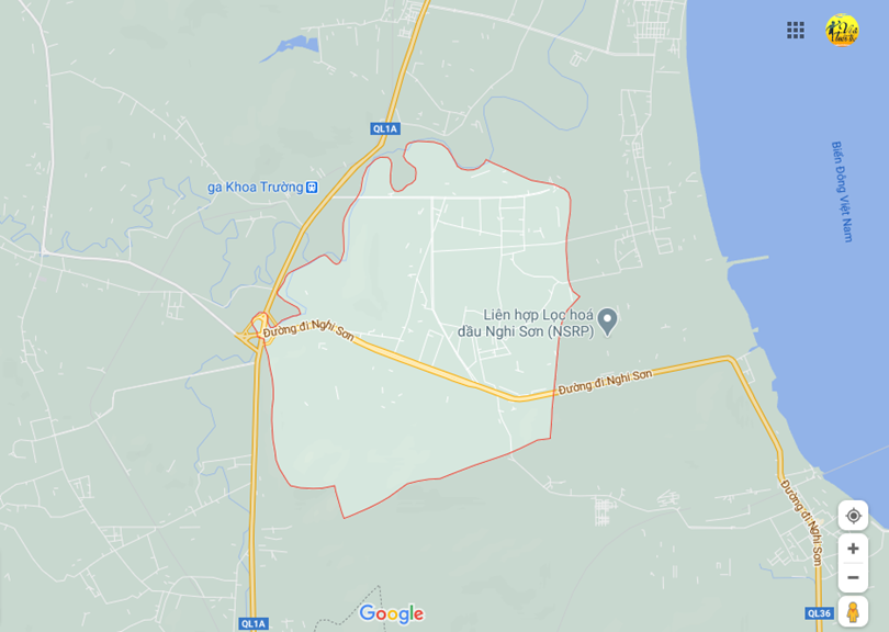Hình ảnh vị trí địa lý tại Mai lâm, Tĩnh gia, Thanh Hóa