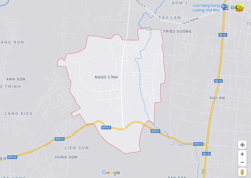 Hình ảnh vị trí địa lý tại Ngọc lĩnh, Tĩnh gia, Thanh Hóa
