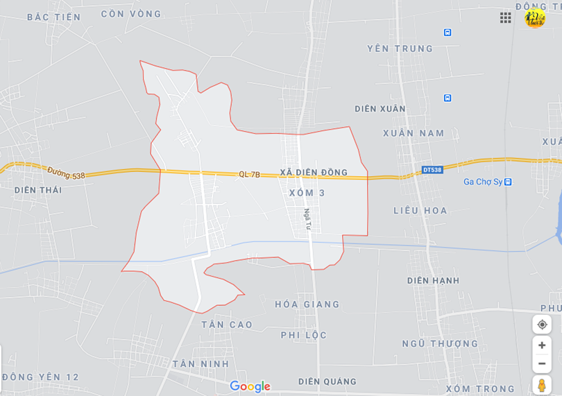 Hình ảnh vị trí địa lý tại Diễn đồng, Diễn châu, Nghệ an