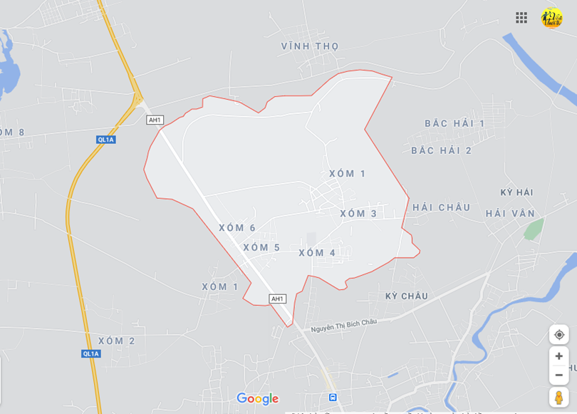 Hình ảnh vị trí địa lý tại Kỳ thư, Kỳ anh, Hà tĩnh