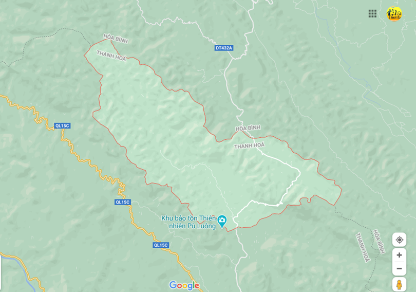 Hình ảnh vị trí địa lý tại Lũng cao, Bá thước, Thanh hóa