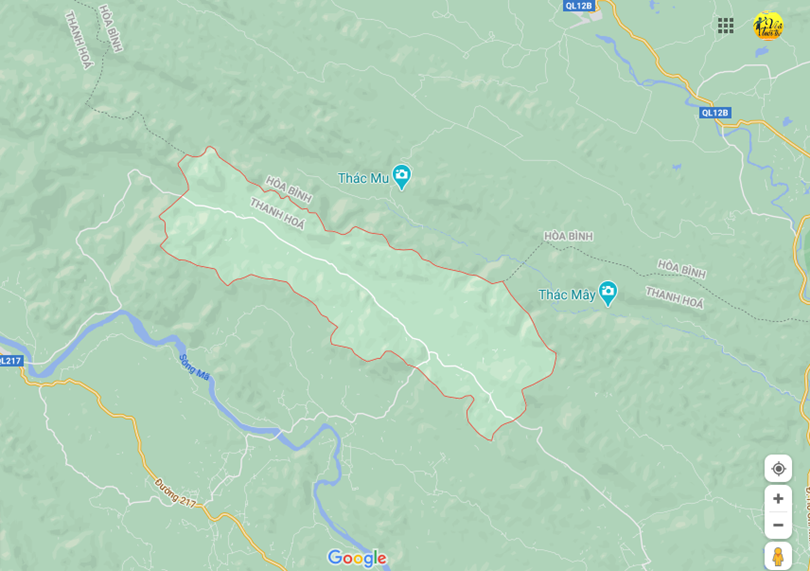 Hình ảnh vị trí địa lý tại Lương nội, Bá thước, Thanh hóa 