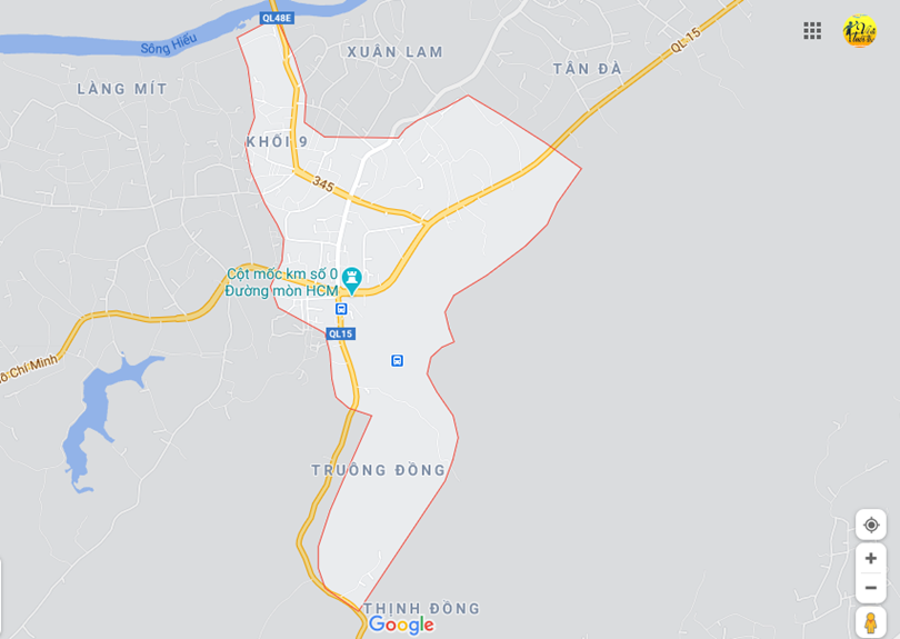 Hình ảnh vị trí địa lý tại thị trấn Tân kỳ, Tân kỳ, Nghệ an