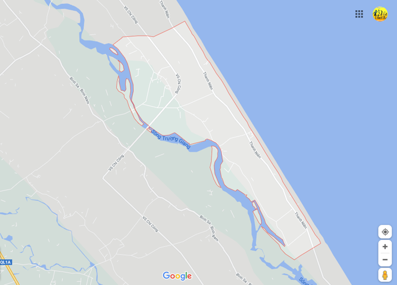 Hình ảnh vị trí địa lý tại Bình hải, Thăng bình, Quảng nam