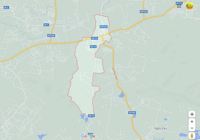 Hình ảnh vị trí địa lý tại Bảo thành, Yên thành, Nghệ an