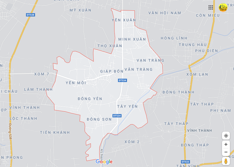 Hình ảnh vị trí địa lý tại Long thành, Yên thành, Nghệ an