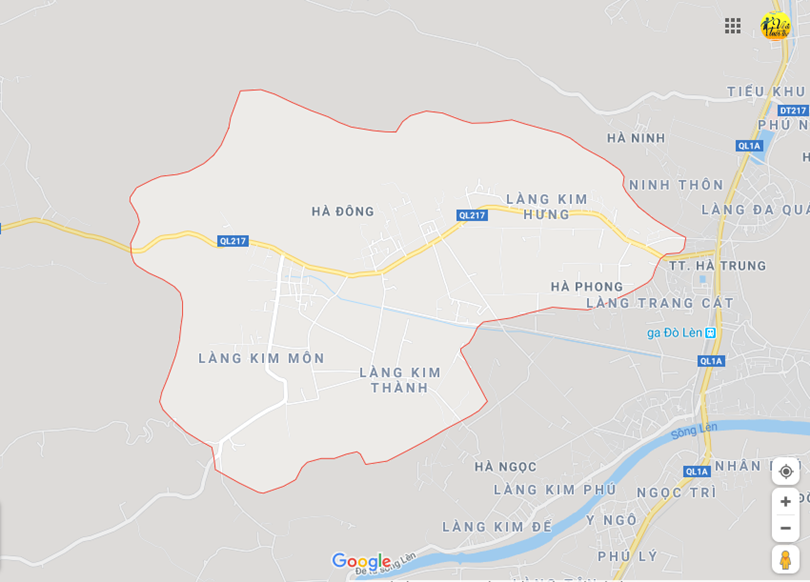Hình ảnh vị trí địa lý tại Hà đông, Hà trung, Thanh hóa