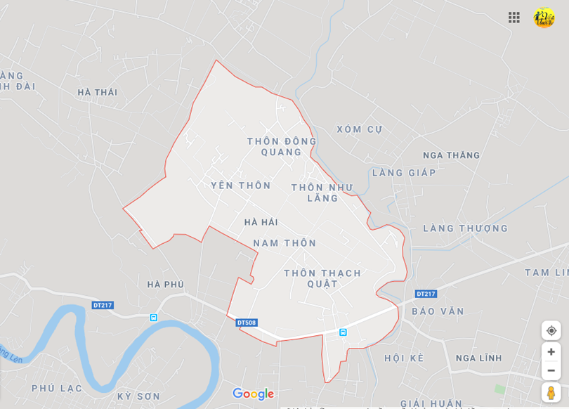 Hình ảnh vị trí địa lý tại Hà hải, Hà trung, Thanh hóa