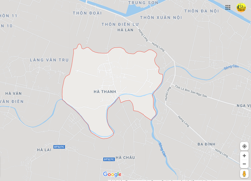 Hình ảnh vị trí địa lý tại Hà thanh, Hà trung, Thanh hóa