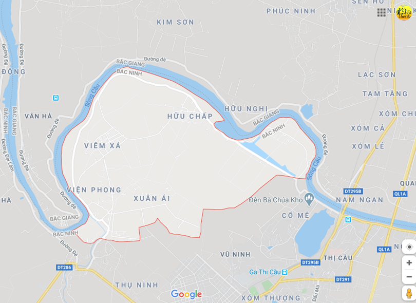 Hình ảnh vị trí địa lý tại Hòa long, Thành phố Bắc ninh