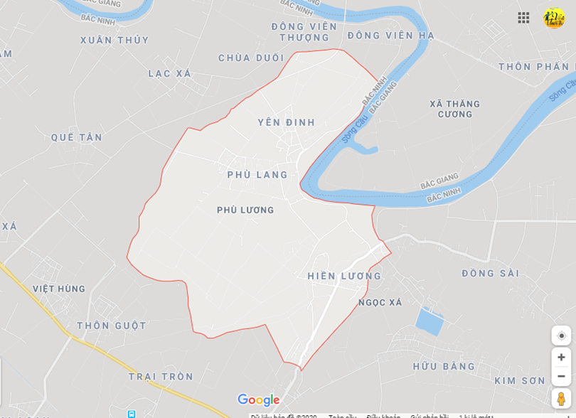 Hình ảnh vị trí địa lý tại Phù lương, Quế võ, Bắc ninh