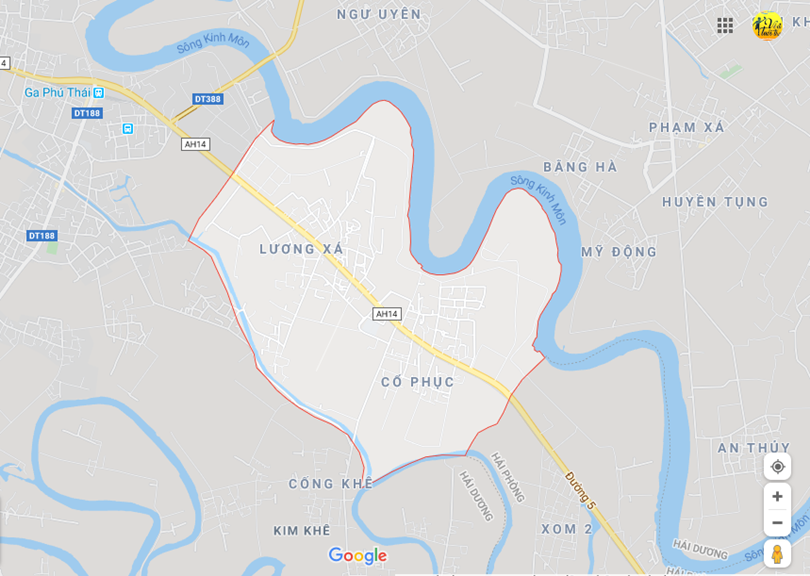 Hình ảnh vị trí địa lý tại Kim lương, Kim thành, Hải dương