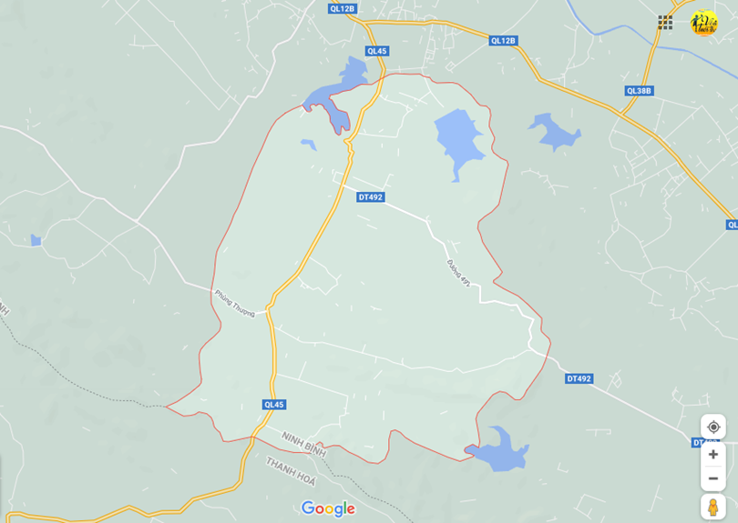 Hình ảnh vị trí địa lý tại Phú long, Nho quan, Ninh bình