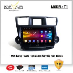 Màn hình DVD Android KOVAR T1 – Toyota Highlander 2009