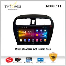 Màn hình DVD Android KOVAR T1 – Mitsubishi Attrage 2018