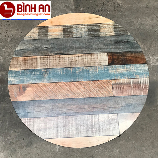 Mặt bàn gỗ Melamine tròn 60cm