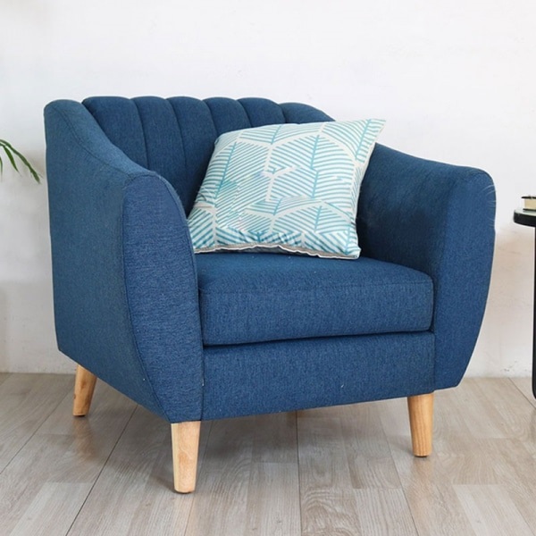 Ghế sofa đơn xanh dương - SFD-XD01