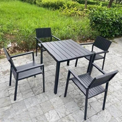 Bộ bàn ghế sân vườn ngoài trời HV- D80 polywood