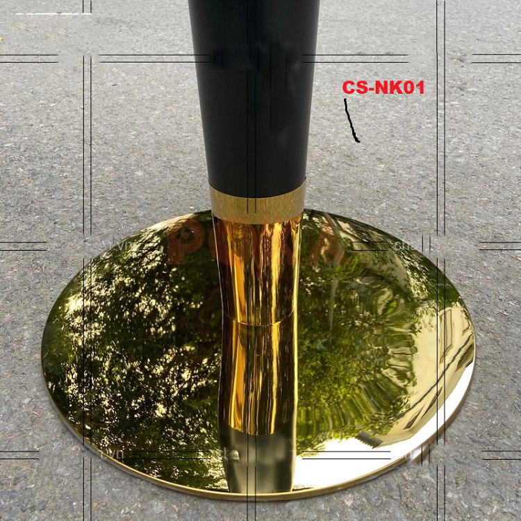 Chân Bàn cafe tròn mạ vàng CS-NK01