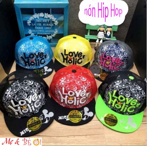Mũ cho bé trai Hip Hop Hàn Quốc