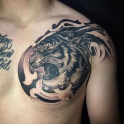 tiger tattoo 1