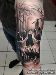 tattoo skull 1