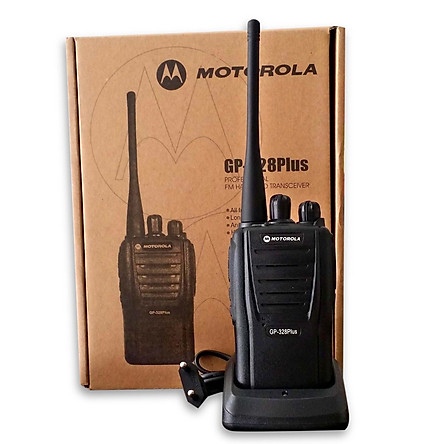 Bộ đàm cầm tay ⚡ Bộ đàm Motorola GP-328 Plus ⚡ (Bảo hành 12 tháng đổi mới)-Âm thanh sắc nét
