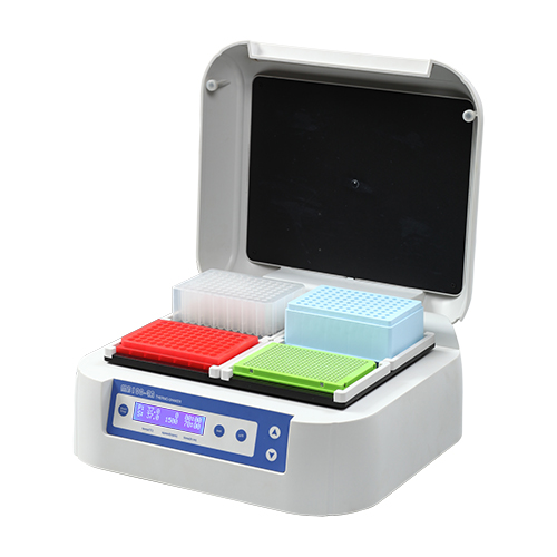 Máy lắc ổn nhiệt cho đĩa PCR Allsheng MB100-4A (4 đĩa loại 96 giếng)