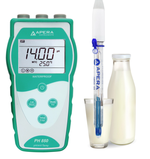 Máy đo pH cầm tay Apera PH850-DP (đo pH trong sữa)