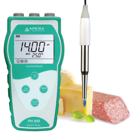 Máy đo pH cầm tay Apera PH850-SS (đo mẫu bán rắn)