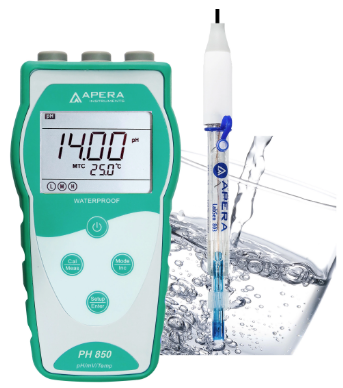 Máy đo pH cầm tay Apera PH850-PW (đo pH nước tinh khiết)