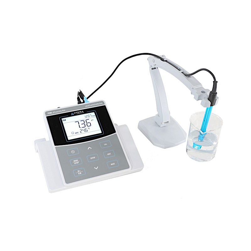 Máy đo đa chỉ tiêu để bàn Apera PC-800 (pH/độ dẫn/độ mặn/TDS)