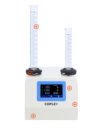 Máy đo tỉ trọng bột thuốc Copley JV 200i